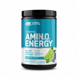 Optimum Nutrition ESSENTIAL AMIN.O. ENERGY® Blueberry Mojito 0.6 lb (30 Servings) Malaysia | 195HILKSB