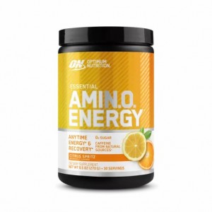 Optimum Nutrition ESSENTIAL AMIN.O. ENERGY® Citrus Spritz 0.6 lb (30 Servings) Malaysia | 029PZHVKS