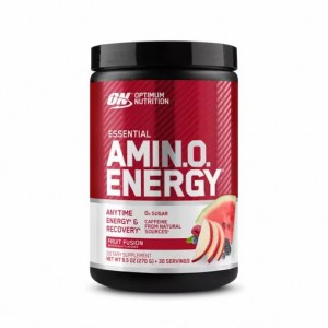 Optimum Nutrition ESSENTIAL AMIN.O. ENERGY® Fruit Fusion 0.6 lb (30 Servings) Malaysia | 041PTXBJR