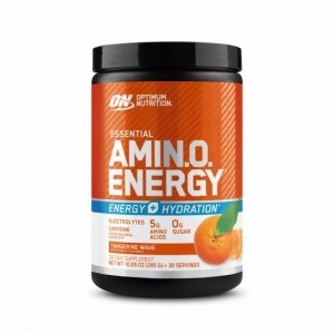 Optimum Nutrition Essential AMIN.O. ENERGY + Electrolytes Tangerine Wave 0.63 lb (30 Servings) Malaysia | 480FXEGNP