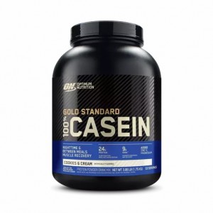 Optimum Nutrition GOLD STANDARD® 100% Casein Cookies & Cream 4 lb (53 Servings) Malaysia | 791HCAJFP