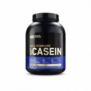 Optimum Nutrition GOLD STANDARD® 100% Casein Creamy Vanilla 4 lb (53 Servings) Malaysia | 189HVXRYG