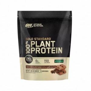 Optimum Nutrition GOLD STANDARD® 100% Plant Rich Chocolate Fudge 1.06 lb (12 Servings) Malaysia | 427CXIQPM