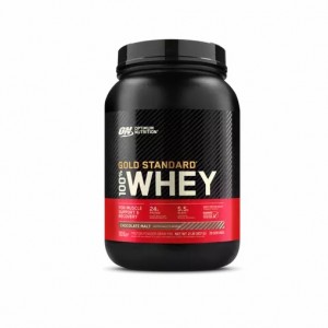 Optimum Nutrition GOLD STANDARD 100% WHEY™ Chocolate Malt 2 lb (29 Servings) Malaysia | 563KAUITQ