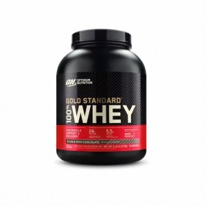 Optimum Nutrition GOLD STANDARD 100% WHEY™ Double Rich Chocolate 5 lb (74 Servings) Malaysia | 048RNZOCI