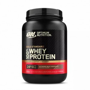 Optimum Nutrition GOLD STANDARD 100% WHEY™ Extreme Milk Chocolate 1.5 lb (22 Servings) Malaysia | 306VOWMZL