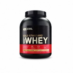 Optimum Nutrition GOLD STANDARD 100% WHEY™ French Vanilla Creme 5 lb (73 Servings) Malaysia | 165LHDQSB