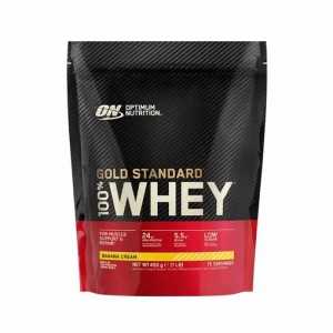 Optimum Nutrition Gold Standard 100% Whey Protein Powder Banana Cream 450 grams (15 Servings) Malaysia | 942JPNGHK