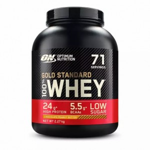 Optimum Nutrition Gold Standard 100% Whey Protein Powder Chocolate Peanut Butter 2.27 kg (71 Servings) Malaysia | 406GTFOKE