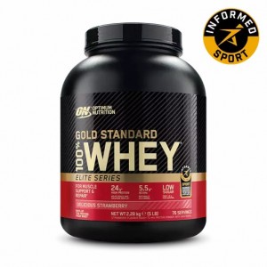 Optimum Nutrition Gold Standard 100% Whey - Elite Series Delicious Strawberry 2.27 kg Malaysia | 795CIHFZU