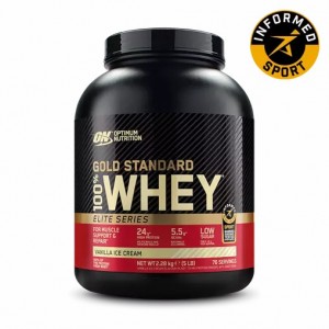 Optimum Nutrition Gold Standard 100% Whey - Elite Series Vanilla Ice Cream 2.27 kg (77) Malaysia | 954UAVJYZ