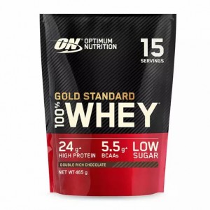 Optimum Nutrition Gold Standard 100% Whey Protein Powder Double Rich Chocolate 465 grams (15 Servings) Malaysia | 193KMWEPA