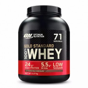 Optimum Nutrition Gold Standard 100% Whey Protein Powder Extreme Milk Chocolate 2.27 kg (71 Servings) Malaysia | 941YIOEMP