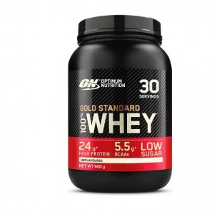 Optimum Nutrition Gold Standard 100% Whey Protein Powder Unflavoured 900 grams (30 Servings) Malaysia | 280PKHVTC