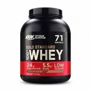 Optimum Nutrition Gold Standard 100% Whey Protein Powder Chocolate Hazelnut 2.27 kg (71 Servings) Malaysia | 670GFYZBC