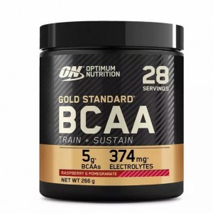 Optimum Nutrition Gold Standard BCAA Train + Sustain Raspberry & Pomegranate 266 grams (28 Servings) Malaysia | 439YTBAEO