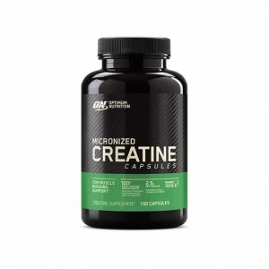 Optimum Nutrition Micronized Creatine Capsules 100 Capsules (50 Servings) Malaysia | 275XYFNTD