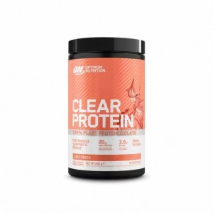 Optimum Nutrition ON Clear Protein 100% Plant Protein Isolate Juicy Peach 280 grams (10 Servings) Malaysia | 596GNLVUP