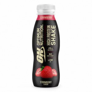 Optimum Nutrition Optimum Protein Shake Strawberry 330 ml (1 bottles) Malaysia | 589CSFPNX