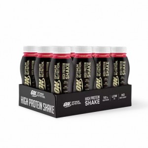 Optimum Nutrition Optimum Protein Shake Strawberry 6000 ml (12 bottles) Malaysia | 874UOJMNA