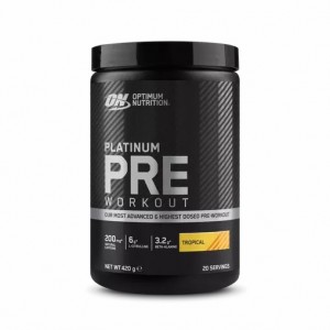 Optimum Nutrition Platinum Pre-workout Tropical 420 grams (20 Servings) Malaysia | 527IDBTLH