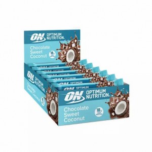 Optimum Nutrition Protein Bar Chocolate Sweet Coconut 720 grams (12 Bars) Malaysia | 048HJGNAR