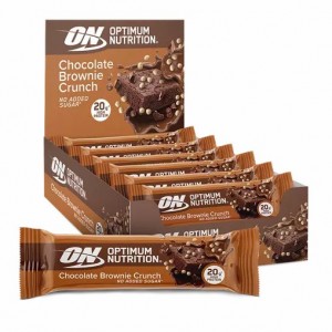 Optimum Nutrition Protein Bar Chocolate Brownie Crunch 650 grams (10 Bars) Malaysia | 458MPJBFA