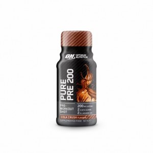 Optimum Nutrition Pure Pre 200 Pre-Workout Shot Cola 60ml (12 shots) Malaysia | 368HLPOGN