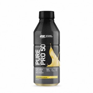 Optimum Nutrition Pure Pro 50 Banana 508ml (12 bottles) Malaysia | 983OGUVZH