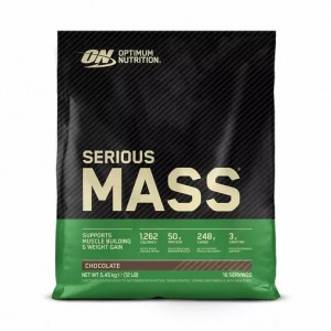 Optimum Nutrition Serious Mass Chocolate 5.45 kg (16 Servings) Malaysia | 327OGBASY