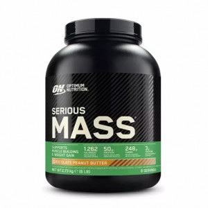 Optimum Nutrition Serious Mass Chocolate Peanut Butter 2.73 kg (8 Servings) Malaysia | 984DUZMES