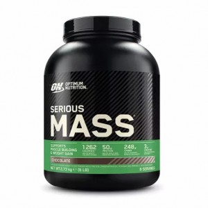 Optimum Nutrition Serious Mass Gainer Chocolate 2.73 kg (8 Servings) Malaysia | 521ENHDGS