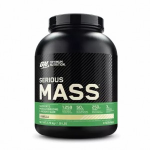 Optimum Nutrition Serious Mass Vanilla 2.73 kg (8 Servings) Malaysia | 581WDYMUO