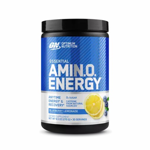 Optimum Nutrition ESSENTIAL AMIN.O. ENERGY® Blueberry Lemonade 0.6 lb (30 Servings) Malaysia | 452TLZJWO