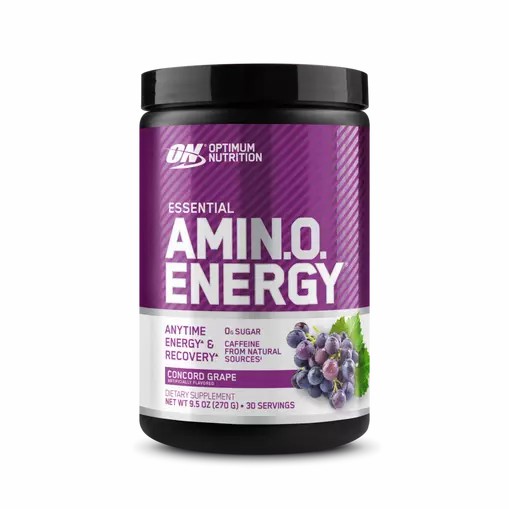 Optimum Nutrition ESSENTIAL AMIN.O. ENERGY® Concord Grape 0.6 lb (30 Servings) Malaysia | 218ALCQEG