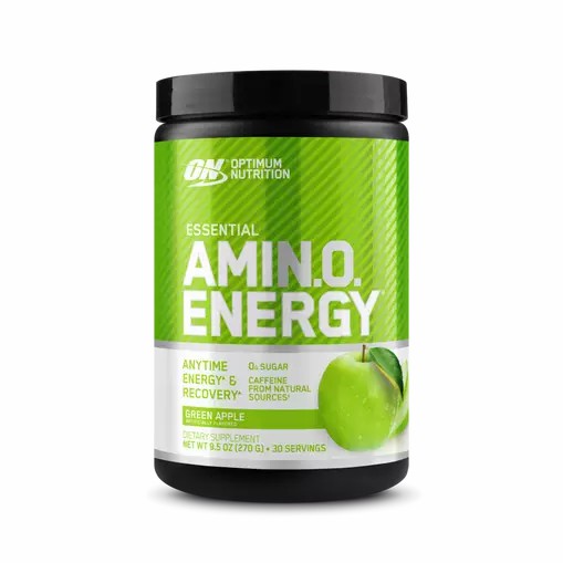 Optimum Nutrition ESSENTIAL AMIN.O. ENERGY® Green Apple 0.6 lb (30 Servings) Malaysia | 581MINTYV