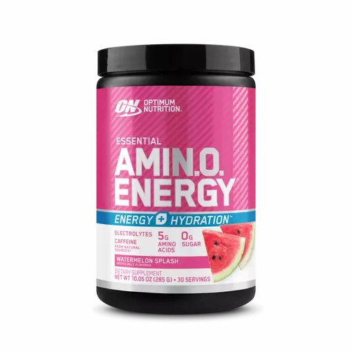 Optimum Nutrition Essential AMIN.O. ENERGY + Electrolytes Watermelon Splash 0.63 lb (30 Servings) Malaysia | 950EQNXTL