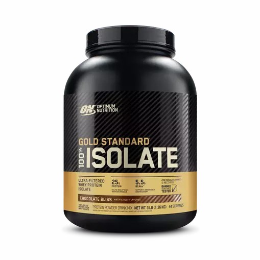 Optimum Nutrition GOLD STANDARD® 100% Isolate Chocolate Bliss 3 lb (44 Servings) Malaysia | 942FYQHBU