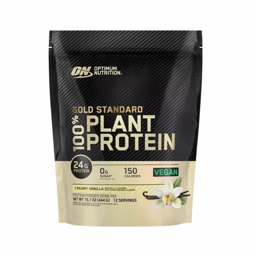 Optimum Nutrition GOLD STANDARD® 100% Plant Creamy Vanilla 0.98 lb (12 Servings) Malaysia | 540IOTKPN