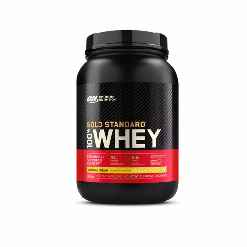 Optimum Nutrition GOLD STANDARD 100% WHEY™ Banana Cream 2 lb (29 Servings) Malaysia | 290HSBTKX