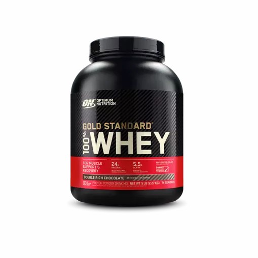 Optimum Nutrition GOLD STANDARD 100% WHEY™ Double Rich Chocolate 5 lb (74 Servings) Malaysia | 048RNZOCI