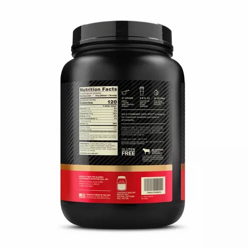 Optimum Nutrition GOLD STANDARD 100% WHEY™ French Vanilla Creme 1.5 lb (22 Servings) Malaysia | 065UIZXYK