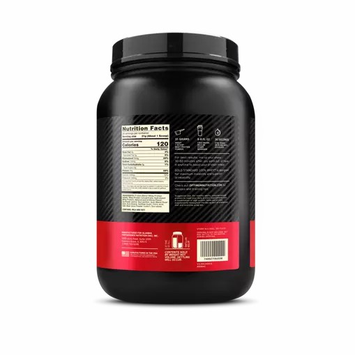 Optimum Nutrition GOLD STANDARD 100% WHEY™ Strawberries & Cream 2 lb (29 Servings) Malaysia | 682XZSDGL