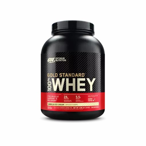 Optimum Nutrition GOLD STANDARD 100% WHEY™ Vanilla Ice Cream 4 lb (58 Servings) Malaysia | 503ODIUXF