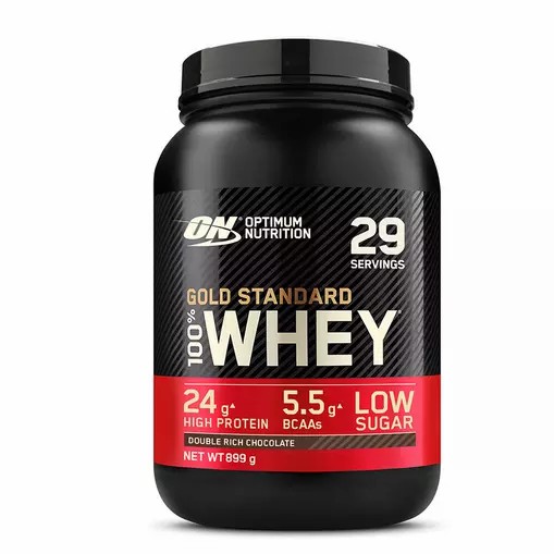 Optimum Nutrition Gold Standard 100% Whey Protein Powder Double Rich Chocolate 899 grams (29 Servings) Malaysia | 350TLQJHD