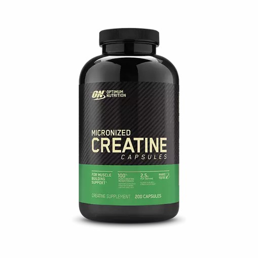 Optimum Nutrition Micronized Creatine Capsules 200 Capsules (100 Servings) Malaysia | 538PWECGV