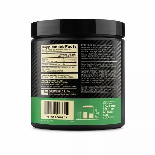 Optimum Nutrition Micronized Creatine Powder Blueberry Lemonade 0.79 lb (60 Servings) Malaysia | 853XKHZAF