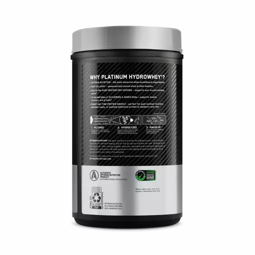 Optimum Nutrition PLATINUM HYDROWHEY™ Supercharged Strawberry 1.76 lb (20 Servings) Malaysia | 862EYGMJA