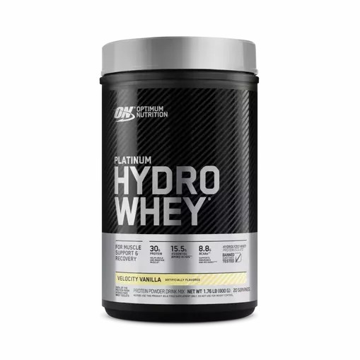 Optimum Nutrition PLATINUM HYDROWHEY™ Velocity Vanilla 1.76 lb (20 Servings) Malaysia | 509DGMYIZ