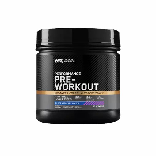 Optimum Nutrition Performance Pre-Workout Blue Raspberry 285g Malaysia | 059KQPBML